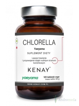 Chlorella Yaeyama 120 tabletek - suplement diety kenay