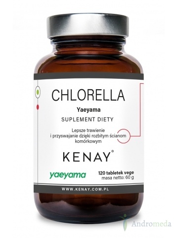 Chlorella Yaeyama 120 tabletek - suplement diety kenay