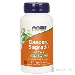 Cascara Sagrada - 450mg - 100 kapsułek - NOW Foods