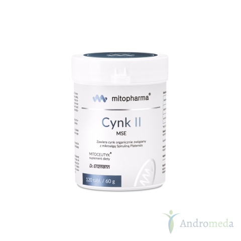 Cynk Dwuwartościowy MSE 120 tabletek
