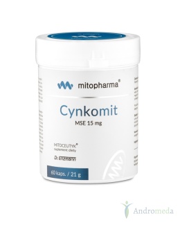 Cynkomit MSE Cynk 15 mg chelat cynku 60 kaps