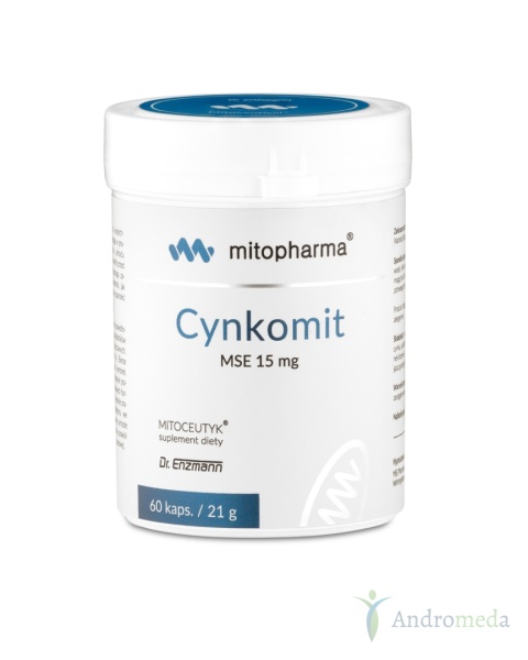 Cynkomit MSE Cynk 15 mg chelat cynku 60 kaps