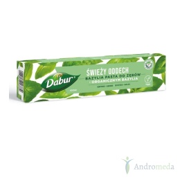 Ziołowa pasta do zębów z organiczną bazylią Dabur