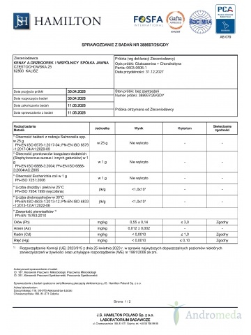 Glukozamina + Chondroityna (60 kapsułek) - suplement diety