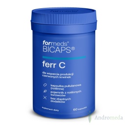 BICAPS Ferr C 60 kapsułek ForMeds