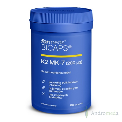BICAPS K2 MK-7 60 kapsułek ForMeds