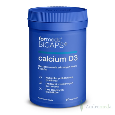 BICAPS Calcium D3 60 kapsułek ForMeds