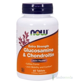 Glukozamina z Chondroityna - 750mg - 60 kapsułek - NOW Foods