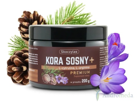 KORA SOSNY PREMIUM L-cytrulina, L-arginina, szafran - Skoczylas