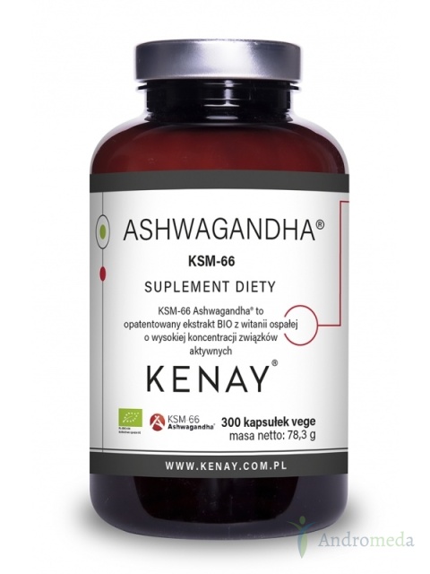 KSM-66 Ashwagandha® BIO (60 kapsułek)
