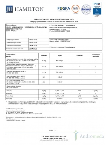 KSM-66 Ashwagandha® BIO (300 kapsułek) - suplement diety