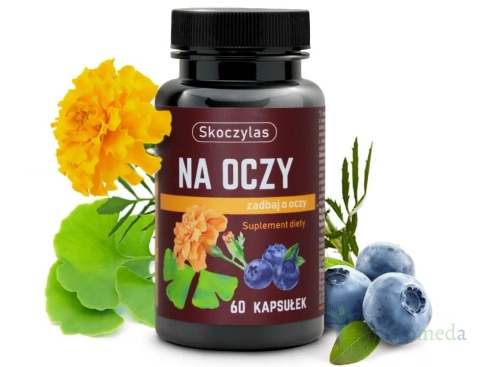 NA OCZY aksamitka, luteina, zeaksantyna - Skoczylas