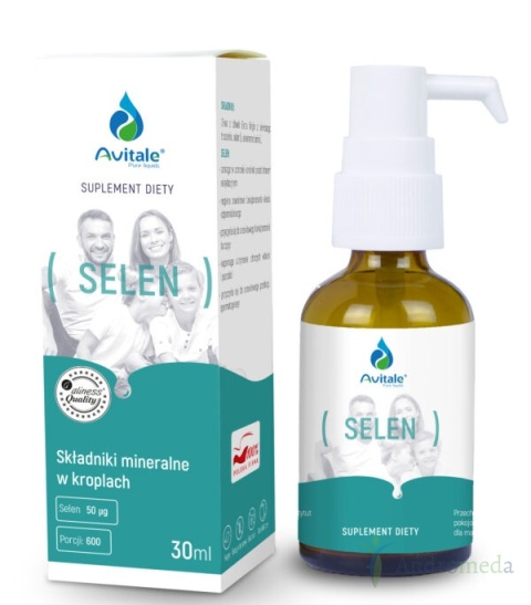 Selen (L-selenometionina) 50 µg 30 ml Avitale