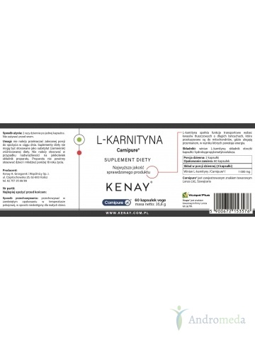 L-Karnityna Carnipure® (60 kapsułek) - suplement diety