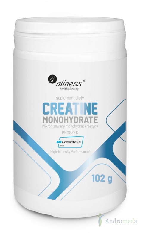 Creatine (Creavitalis®) 102g, 30 porcji Aliness
