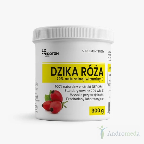 DZIKA RÓŻA 300 g standaryzowana 70% naturalna witamina C 25:1