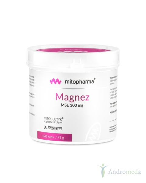 Magnez MSE 300mg 120 kaps