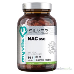 NAC 650, 60 kapsułek - MyVita
