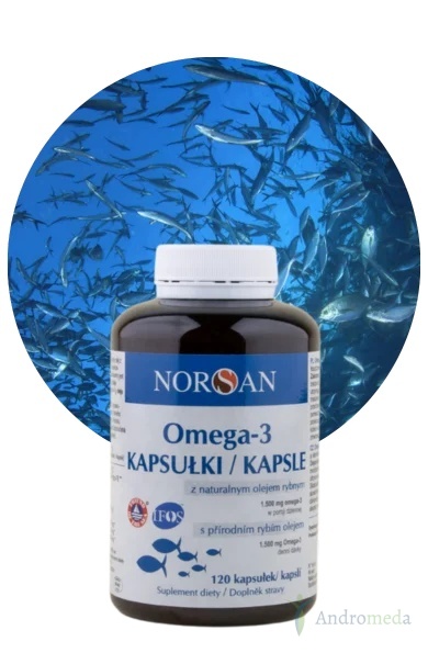 NORSAN Omega-3 120 kapsułek