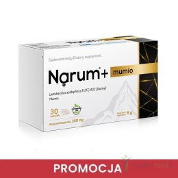 Narum + Mumio 200 mg | 30 kapsułek Narine