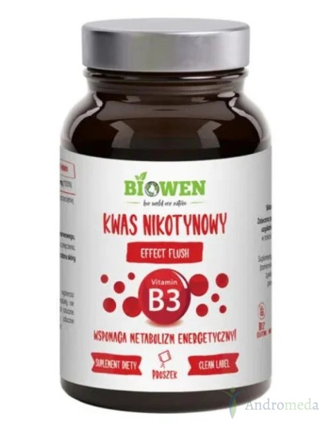 Niacyna (wit B3) 120 g proszek Biowen