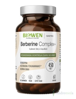 Berberyna Complex+ 60 kapsułek Biowen
