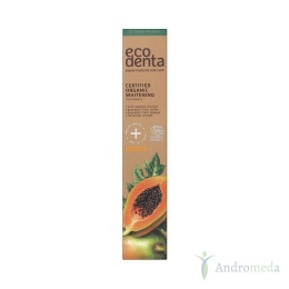 Organiczna wybielająca pasta do zębów z ekstraktem z papai 75 ml Ecodenta