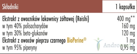 Reishi Biowen 90 kapsułek