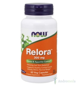 Relora - 300mg - 60 kapsułek - NOW Foods