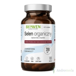 Selen Organiczny 100 kapsułek Biowen