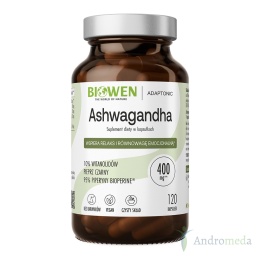 Ashwagandha 120 kapsułek Biowen