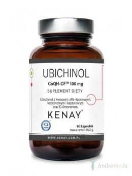 Ubichinol coqh-cf 100 mg 60 kapsułek kenay