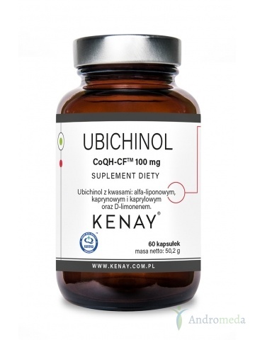 Ubichinol coqh-cf 100 mg 60 kapsułek kenay