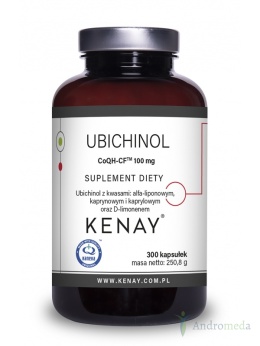 Ubichinol coqh-cf 100 mg 300 kapsułek kenay