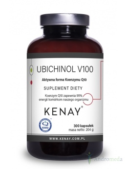 Ubichinol koenzym q10 v100 300 kapsułek kenay