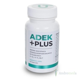 ADEK Plus A D3 E K2 MK-7 60 kapsułek Visanto
