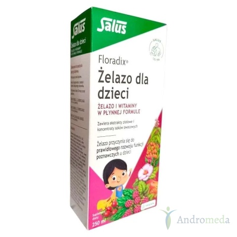 Zioło-Piast Żelazo dla dzieci 250ml Floradix