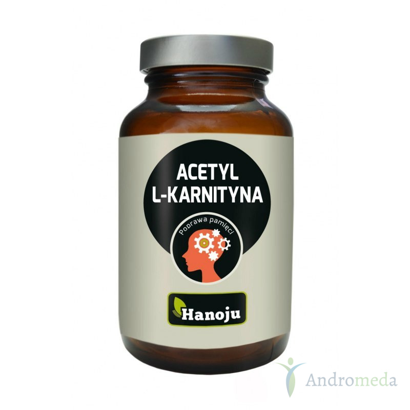 Acetyl L-karnityna 400mg 90 kapsułek Hanoju