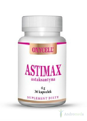 Astaksantyna Astimax 30 kaps Najsilniejszy Antyoxydant