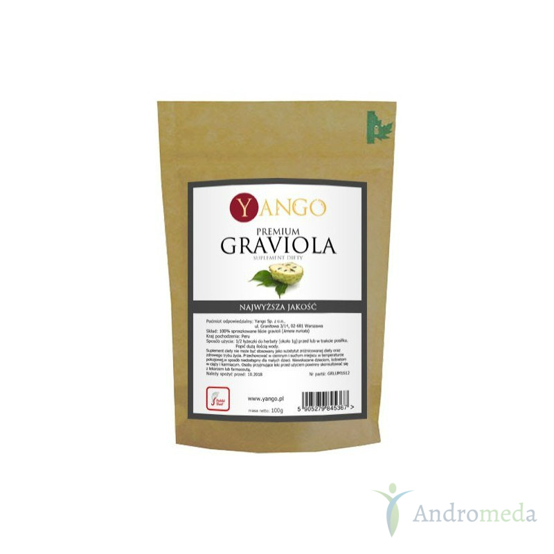 Graviola Premium™ - 100 g Sproszkowane liście gravioli