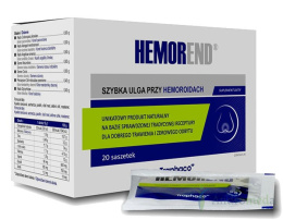 Hemorend - oczyszczanie śledziony 20 sasz