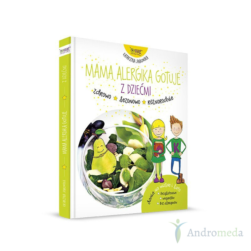 Książka "Mama Alergika Gotuje z Dziećmi Wiosna-Lato"