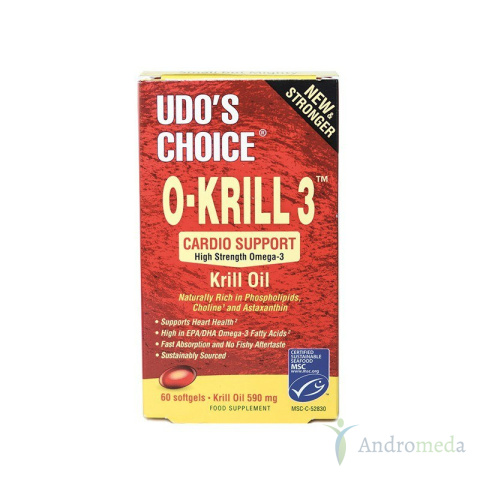 O-krill 3 Olej z Kryla czyste Omega 3 590mg - New Stronger