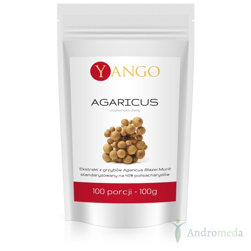 Agaricus - ekstrakt 40% polisacharydów - 100 g