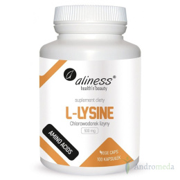L-Lysine 500mg 100 kaps.