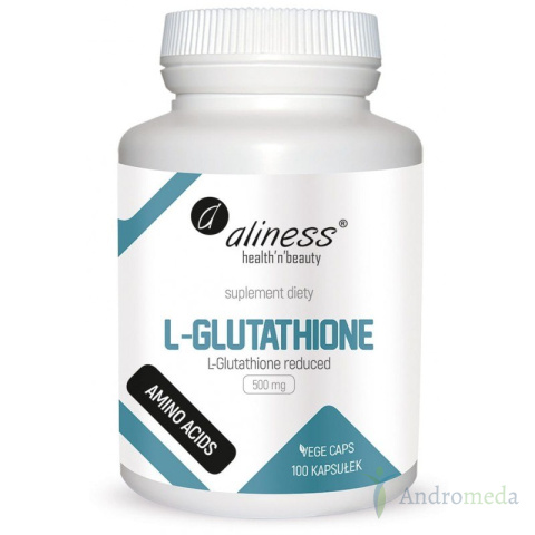 L-Glutathione 500mg 100 kaps. Alines