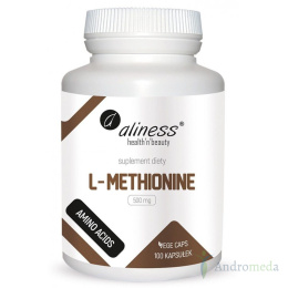 L-Methionine 500 mg 100 kaps.