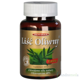 Liść Oliwny 40% oleuropeiny - 400 mg 60 kaps