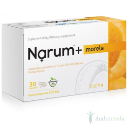 Narum+ Morela 200 mg, 30 kapsułek Narine