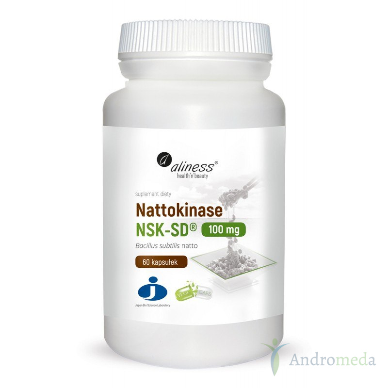Nattokinase Nsk-Sd® 100 Mg 60 Vege Kaps Aliness
